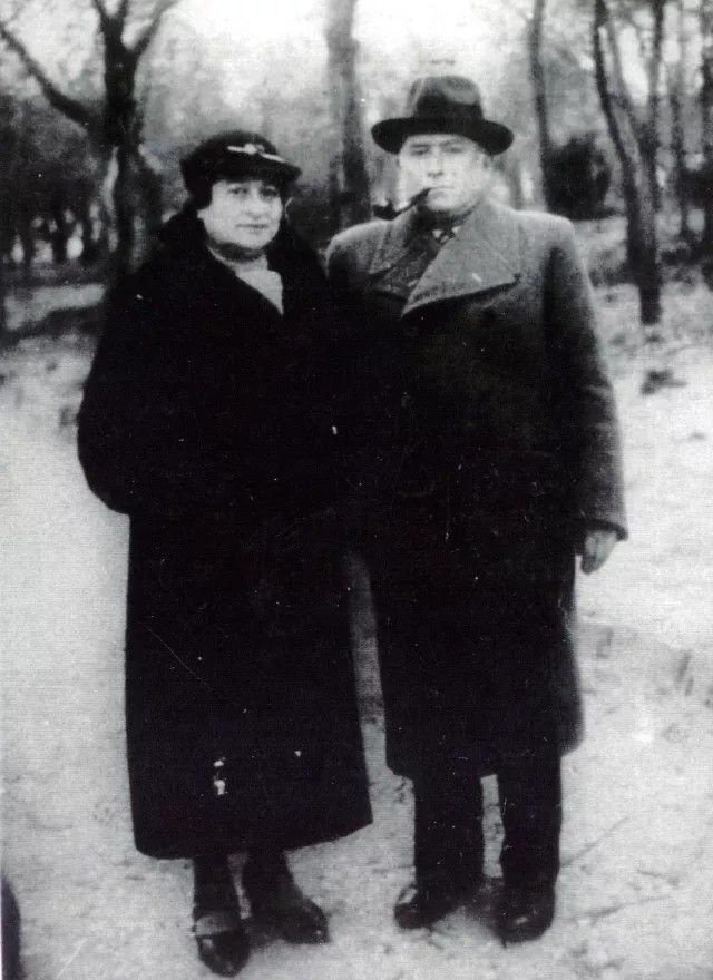 Srul Benderskiy and Tania Benderskaya