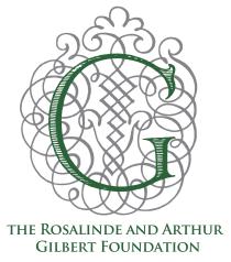 rosalinde and arthur gilbert foundation logo