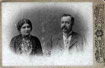 Ferenc Sandor's great-grandparents, Cecilia and Beno Fogel