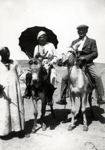 Albert und Vilma Smolka auf einer Urlaubsreise in Ägypten
