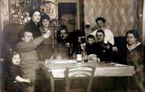 Kati Andai's parents Lajos and Margit Erdos in Marosvasarhely during WWI