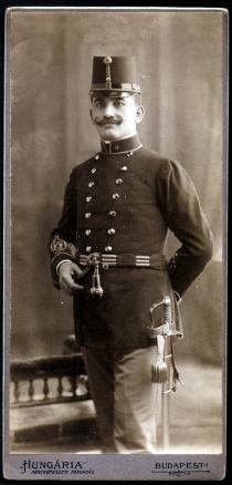 Kati Andai's father Lajos Erdos as a soldier during WWI