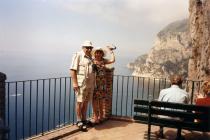 Alexander Gajdos on vacation on the island of Capri
