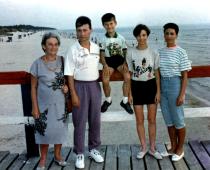 Ranana Malkhanova and her family