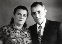 Polia Gersh and her second husband Volodia Nudelman