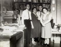Vladimir, Dora and Isaak Rabinovich, and Ida Solomonovna