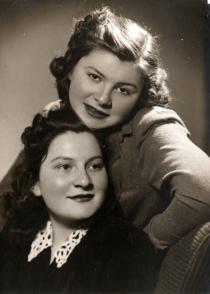 Matilda Cerge and her sister Breda Simonovic