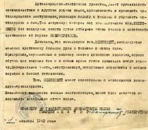 Resume report of Semyon Nezhynski