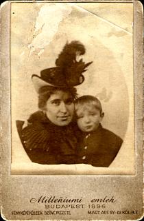 Hermina Sebestyen and her son, Erno