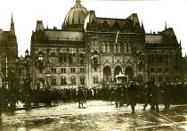 The building of the Hungarian parliament