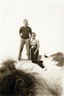 Leon Drutowski and his first wife Dennise